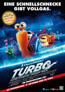 Filmplakat: Turbo – Kleine Schnecke, großer Traum