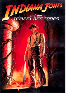 Filmplakat: Indiana Jones und der Tempel des Todes